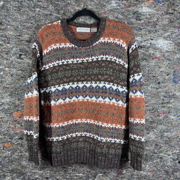 Carolyn Taylor For By‎ Design Essentials Sweater Women Small Rolled Crew Neck - Picture 1 of 11